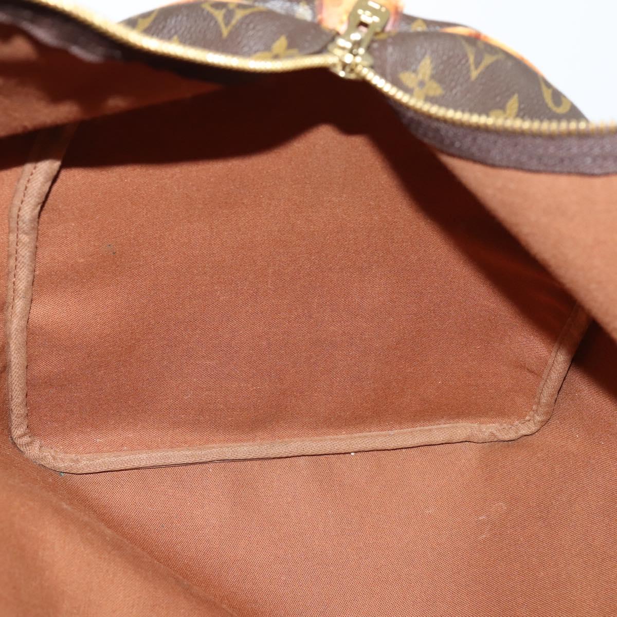 LOUIS VUITTON Monogram Keepall 55 Boston Bag M41424 LV Auth BA5651