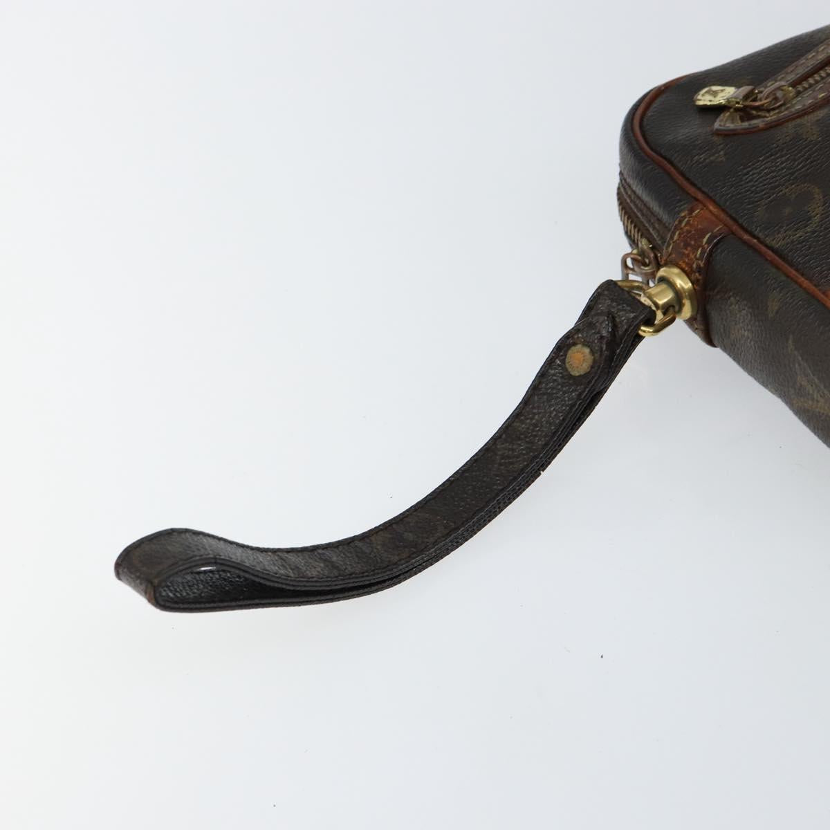 LOUIS VUITTON Monogram Marly Dragonne GM Clutch Bag M51825 LV Auth BA5658