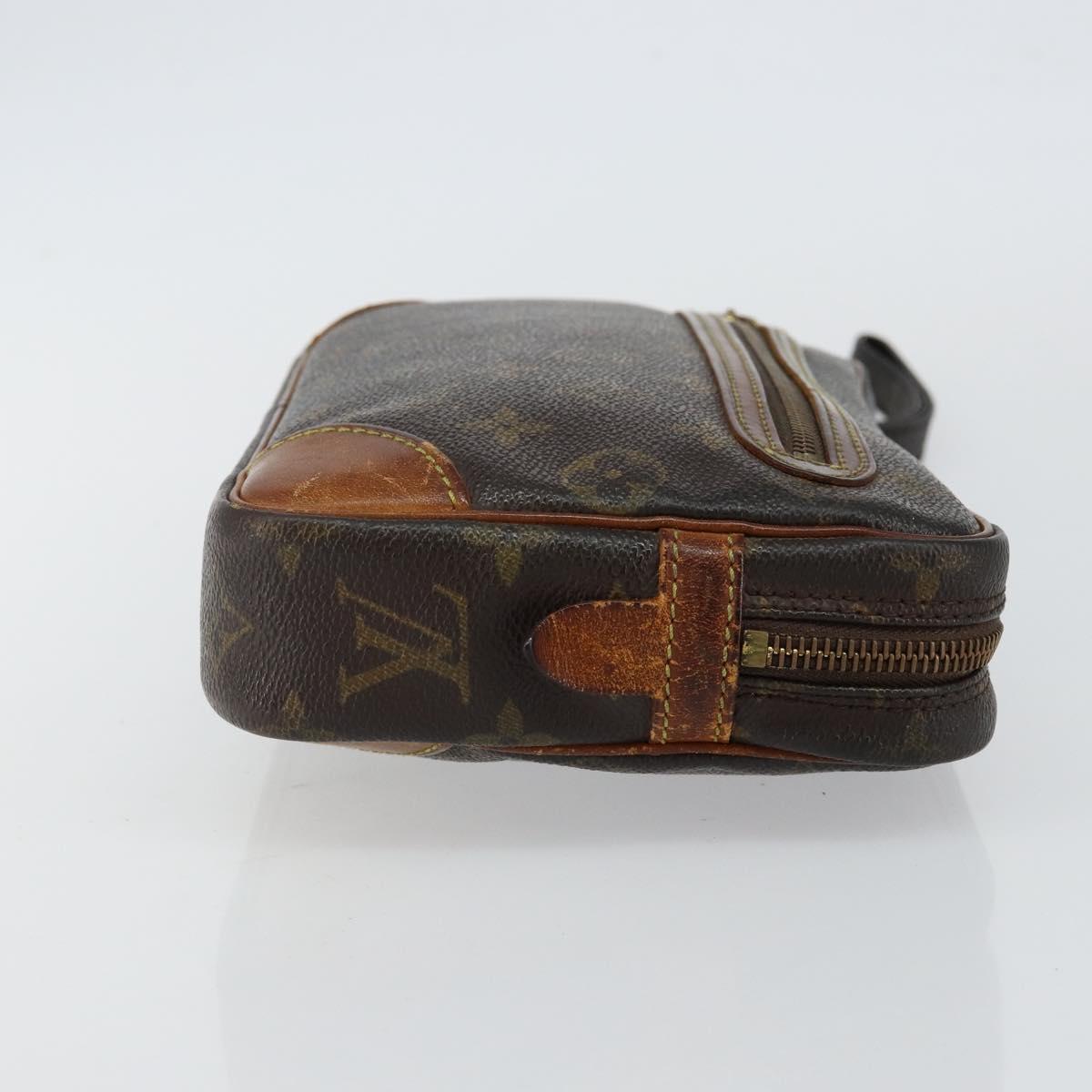LOUIS VUITTON Monogram Marly Dragonne GM Clutch Bag M51825 LV Auth BA5658