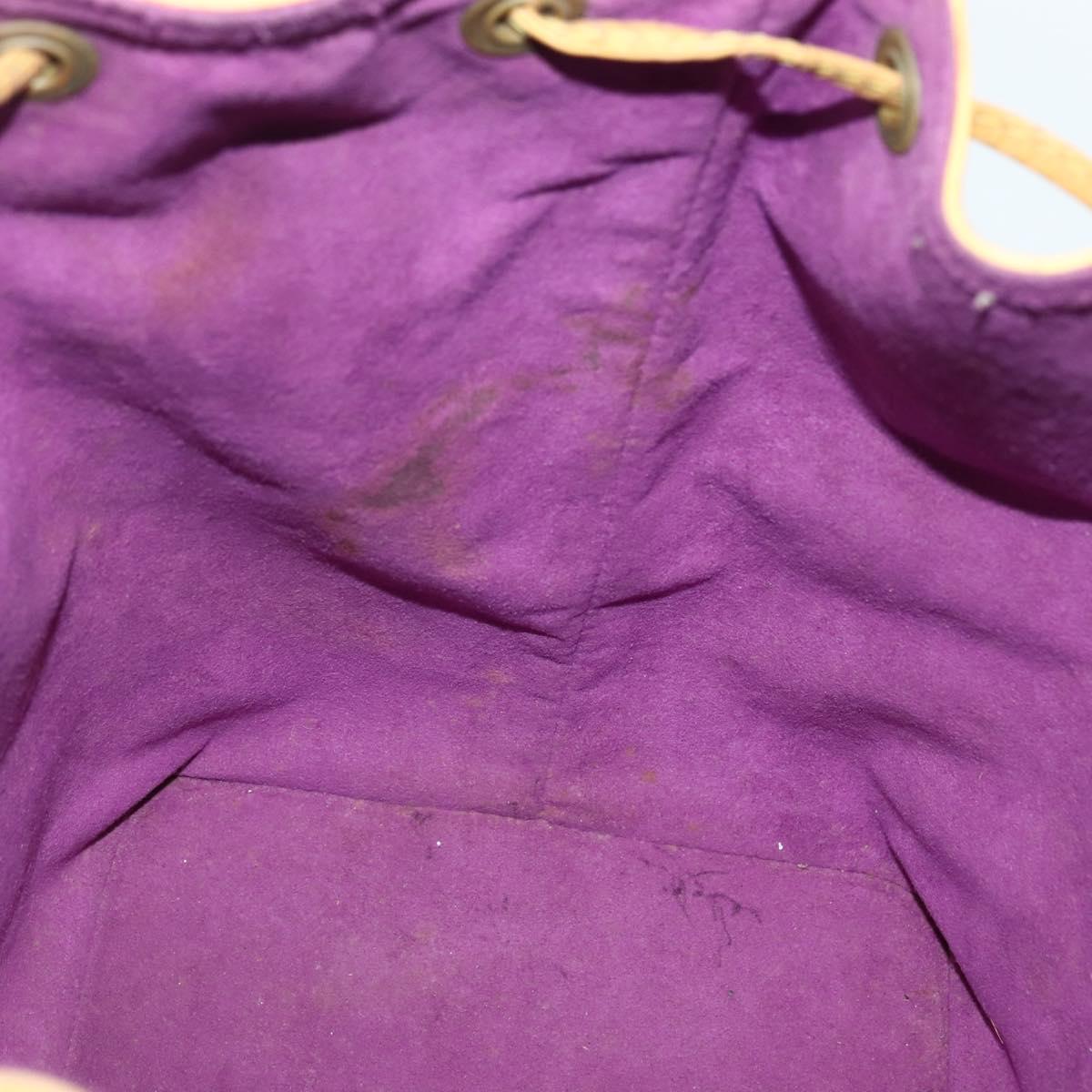 LOUIS VUITTON Epi Petit Noe Shoulder Bag Yellow M44109 LV Auth BA5660