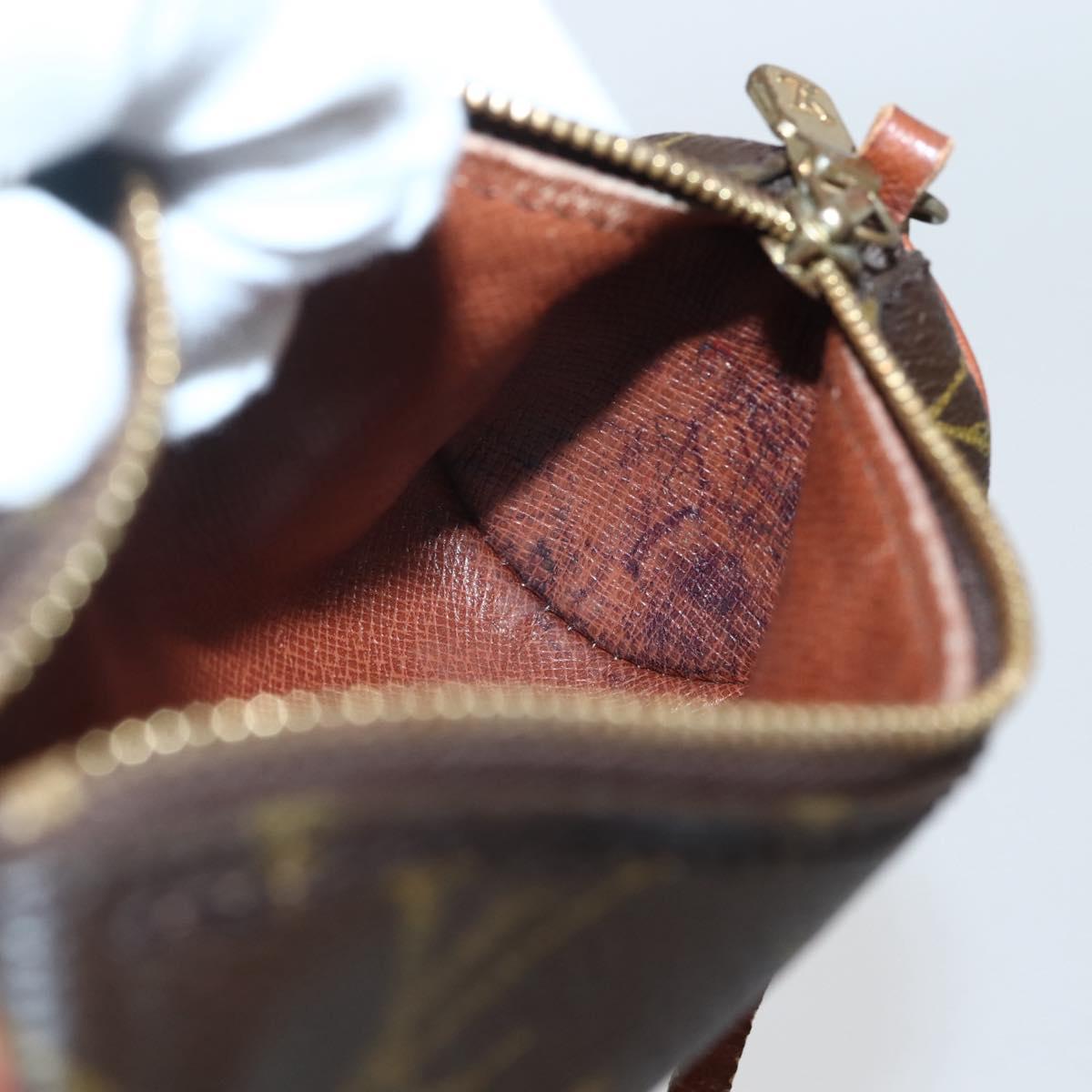 LOUIS VUITTON Monogram Papillon Pouch LV Auth BA5663
