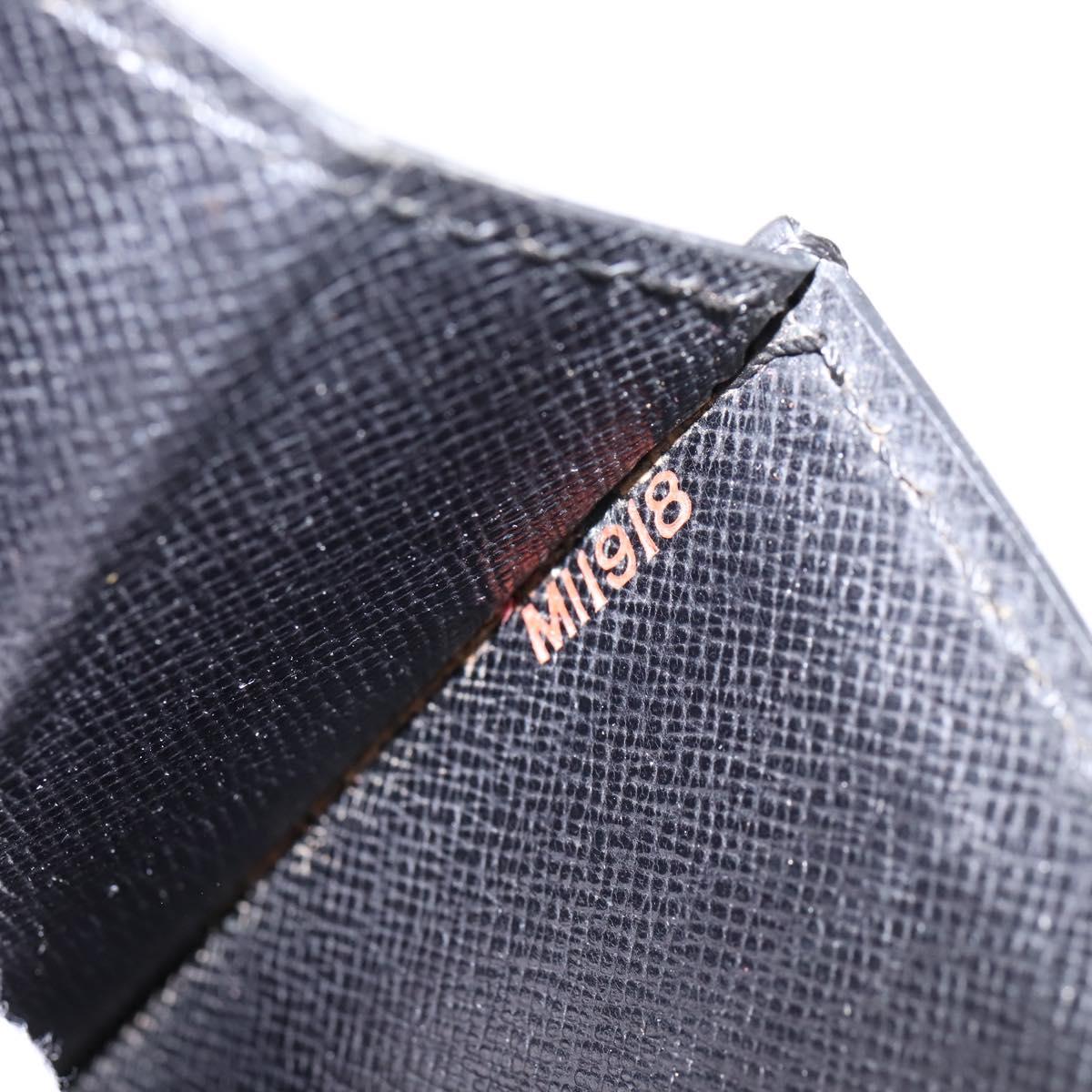 LOUIS VUITTON Epi Serviette Conseiller Business Bag Black M54422 LV Auth BA5667