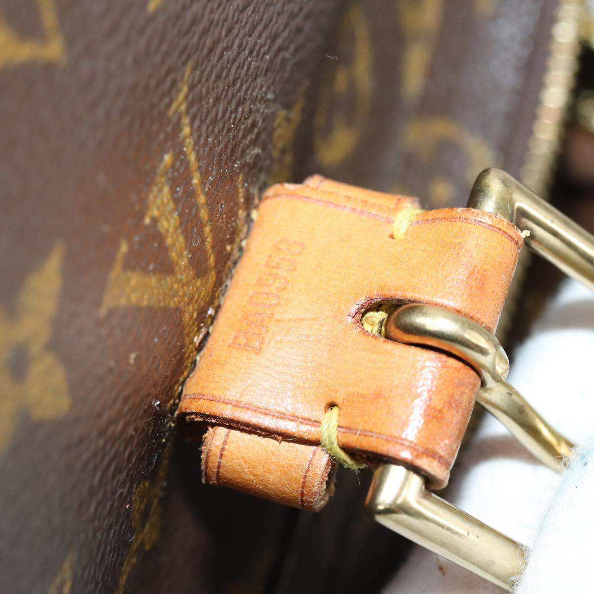 LOUIS VUITTON Monogram Montsouris GM Backpack M51135 LV Auth BA5703