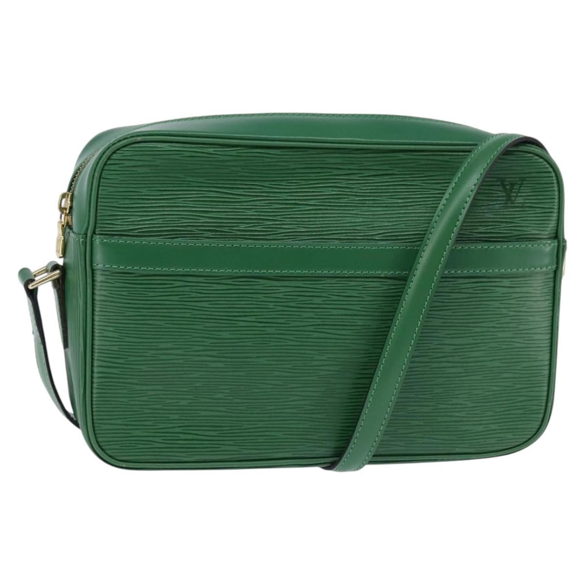 LOUIS VUITTON Epi Trocadero 27 Shoulder Bag Green M52314 LV Auth BA5705