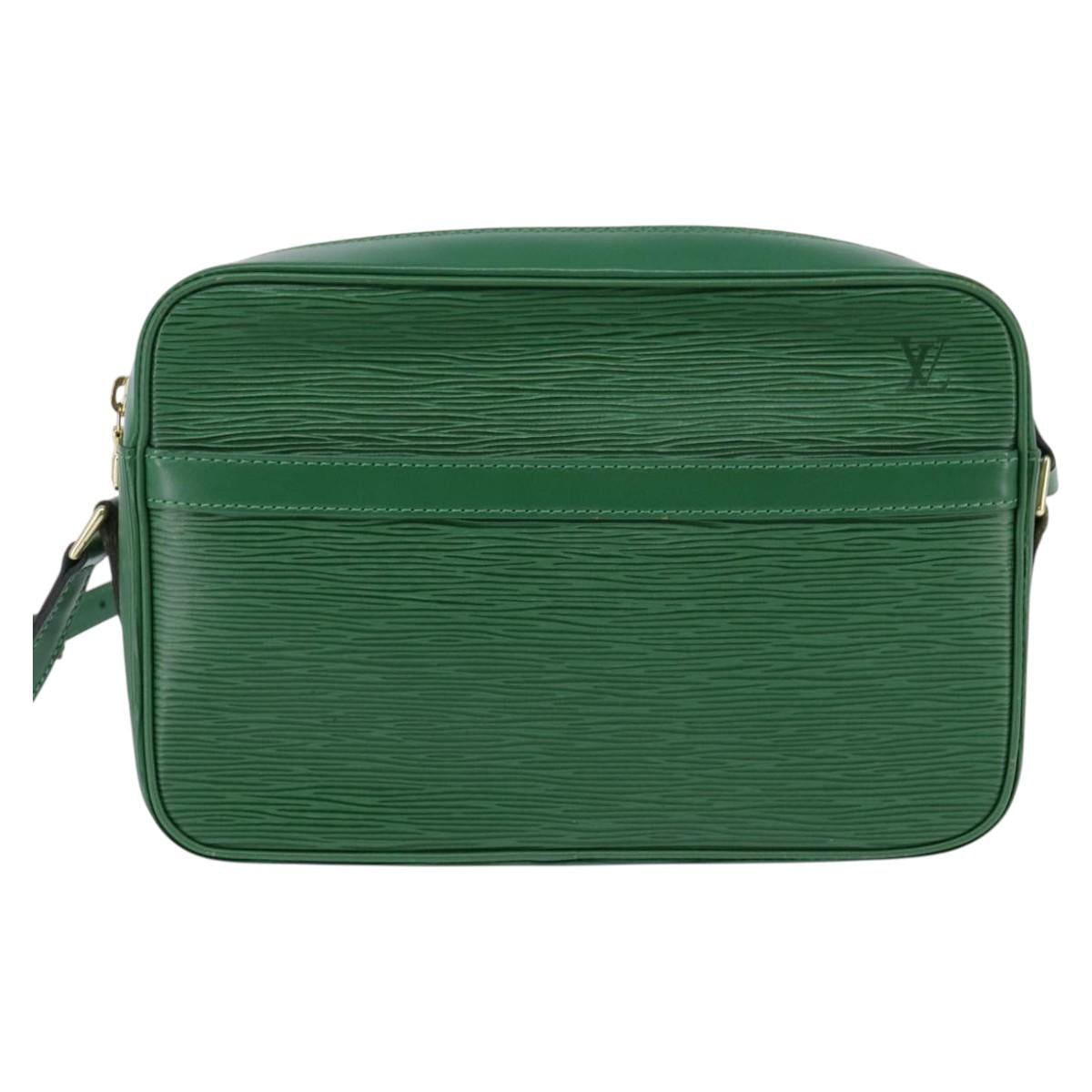 LOUIS VUITTON Epi Trocadero 27 Shoulder Bag Green M52314 LV Auth BA5705