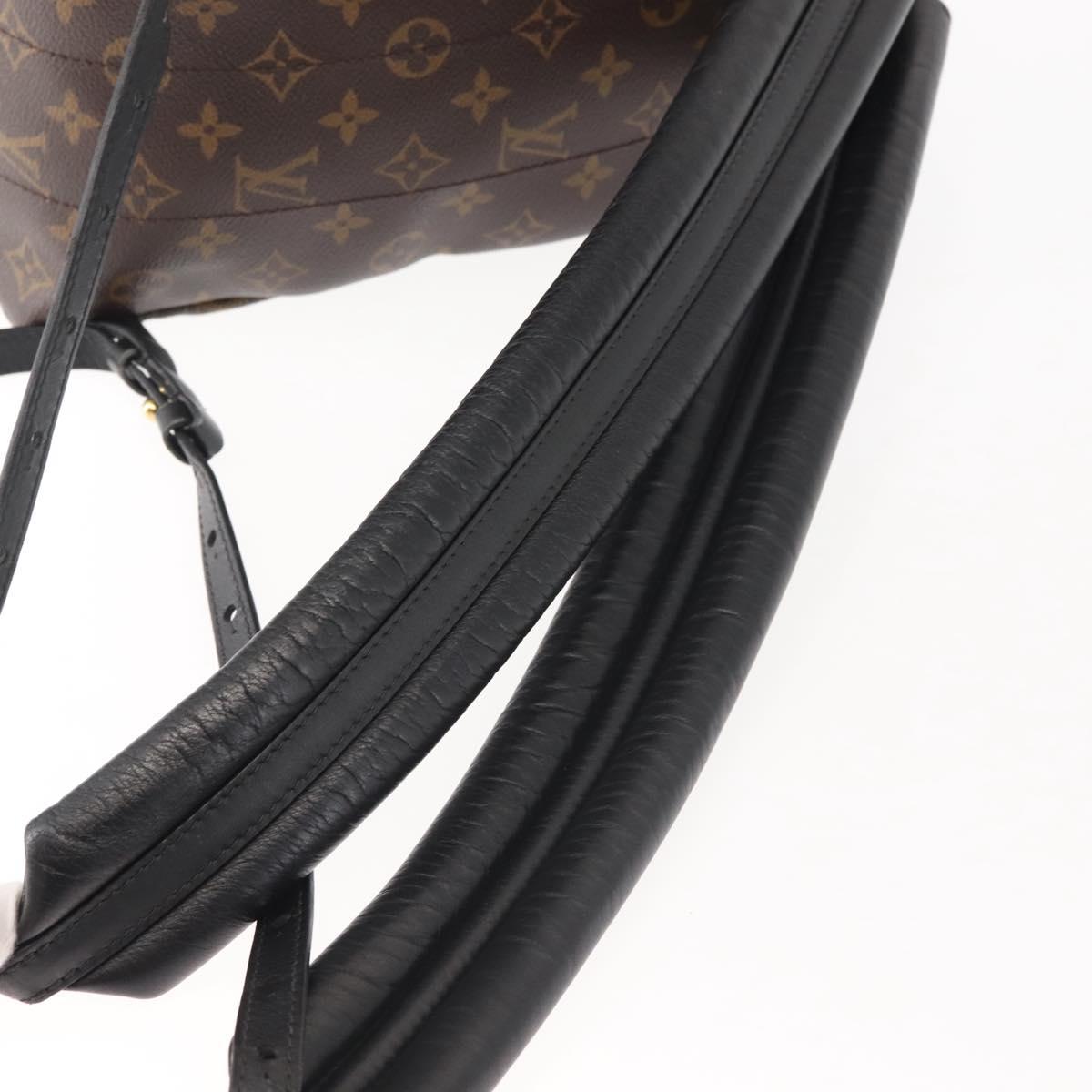 LOUIS VUITTON Monogram Reverse Palm Springs PM Backpack M44870 LV Auth BA5723