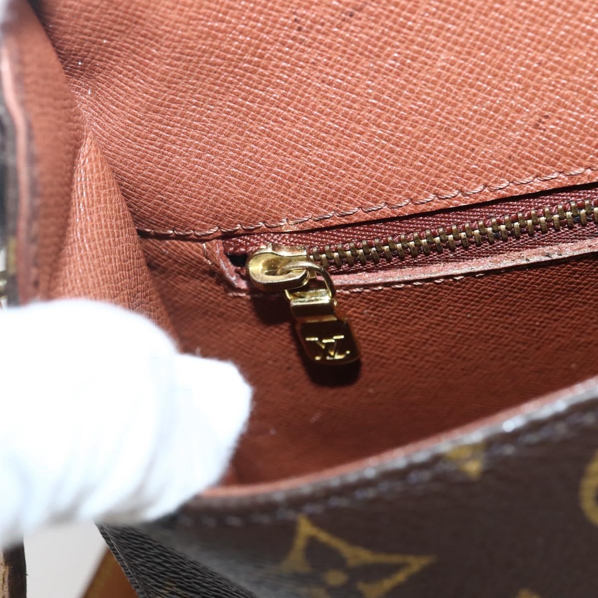 LOUIS VUITTON Monogram Saint Cloud MM Shoulder Bag M51243 LV Auth BA5727