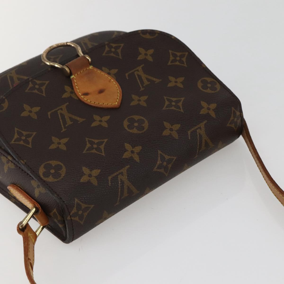 LOUIS VUITTON Monogram Saint Cloud MM Shoulder Bag M51243 LV Auth BA5727