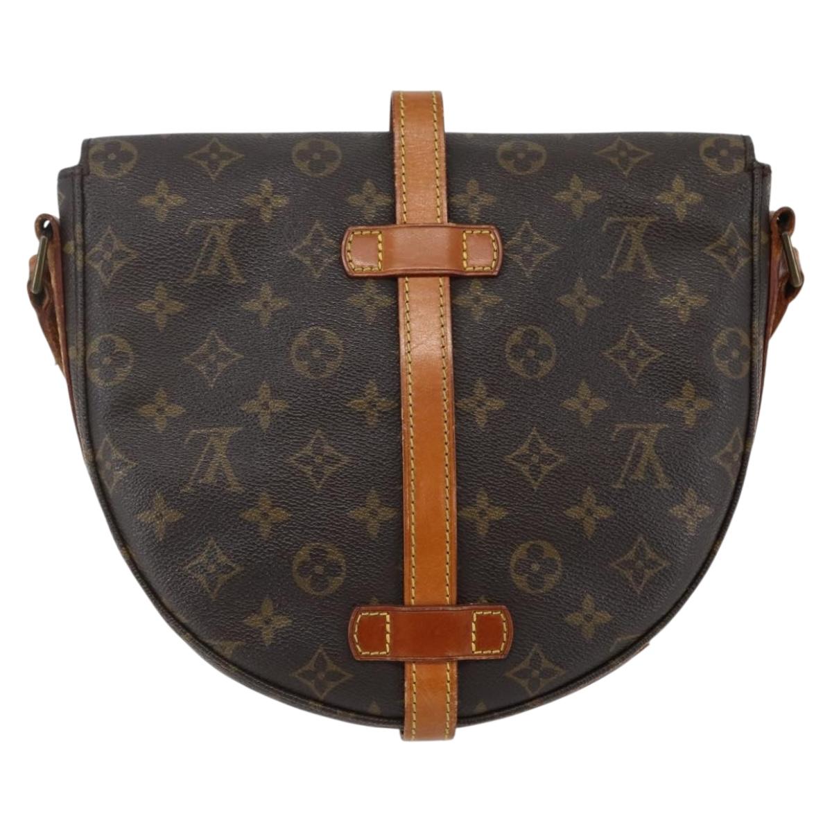 LOUIS VUITTON Monogram Chantilly GM Shoulder Bag M51232 LV Auth BA5752