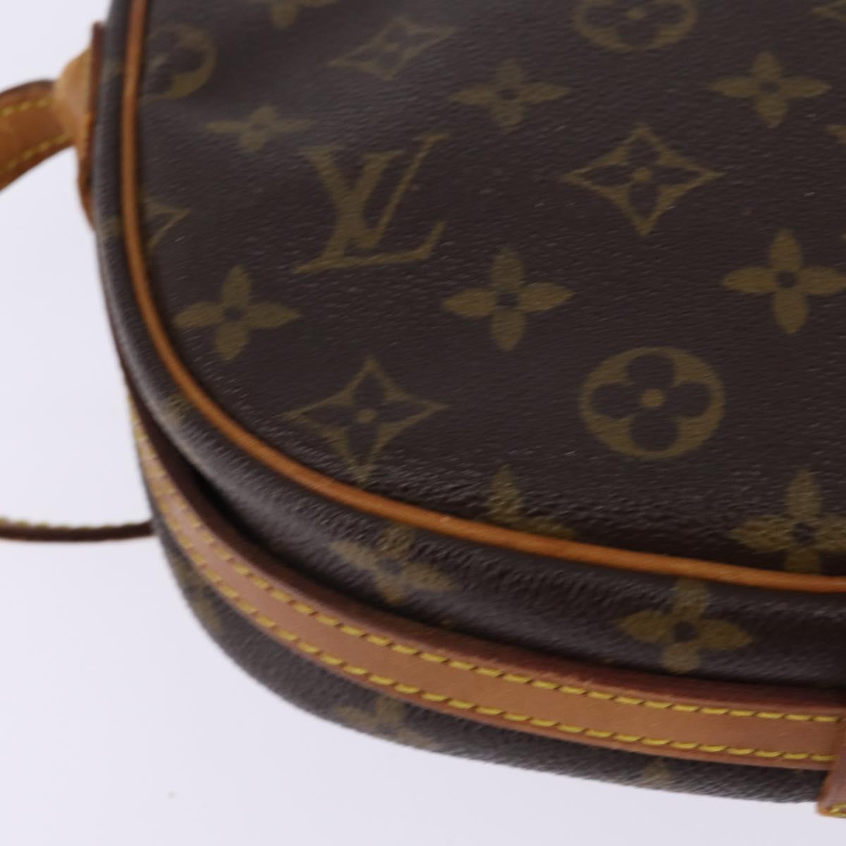LOUIS VUITTON Monogram Jeune Fille MM Shoulder Bag M51226 LV Auth BA5753