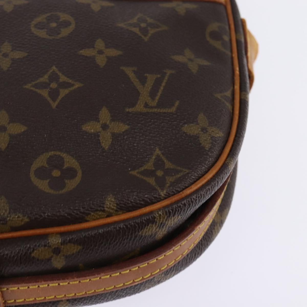 LOUIS VUITTON Monogram Jeune Fille MM Shoulder Bag M51226 LV Auth BA5753