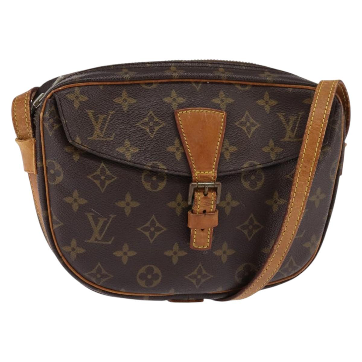 LOUIS VUITTON Monogram Jeune Fille MM Shoulder Bag M51226 LV Auth BA5753
