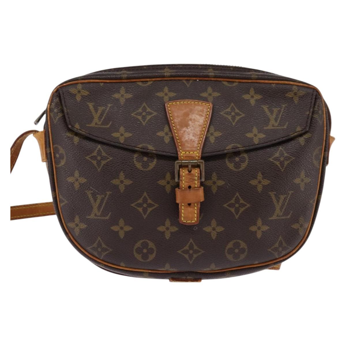 LOUIS VUITTON Monogram Jeune Fille MM Shoulder Bag M51226 LV Auth BA5753