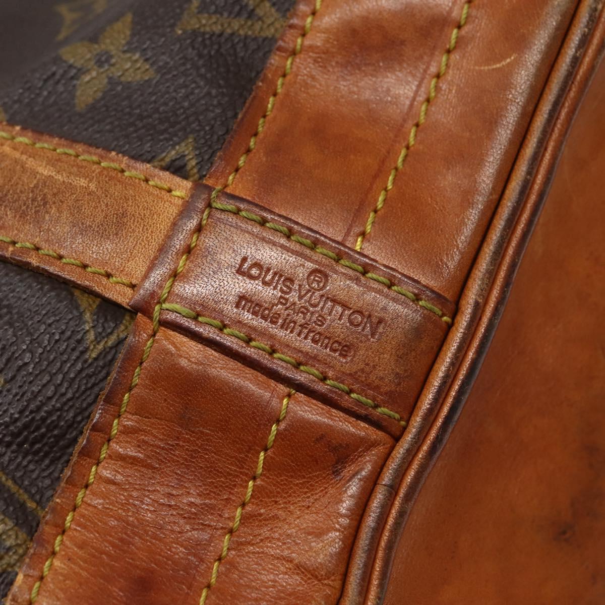 LOUIS VUITTON Monogram Noe Shoulder Bag M42224 LV Auth BA5754