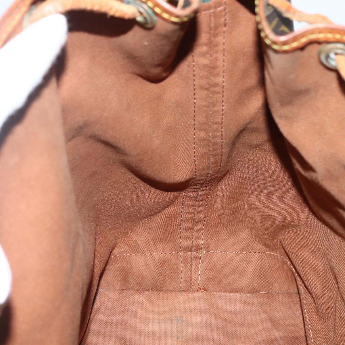 LOUIS VUITTON Monogram Noe Shoulder Bag M42224 LV Auth BA5754