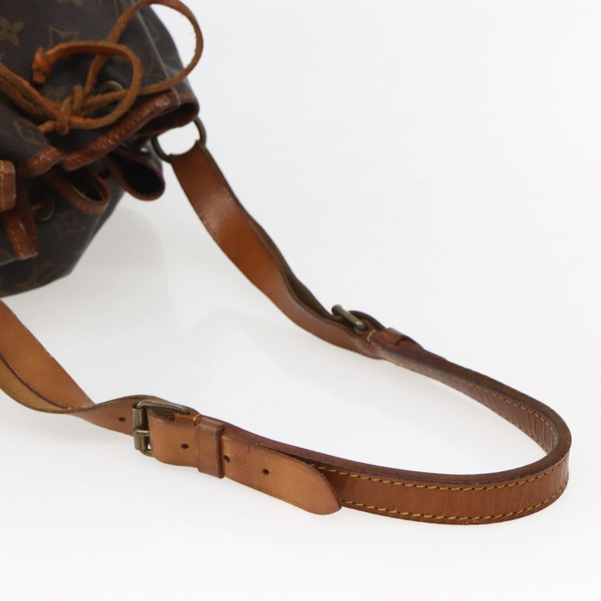 LOUIS VUITTON Monogram Noe Shoulder Bag M42224 LV Auth BA5754