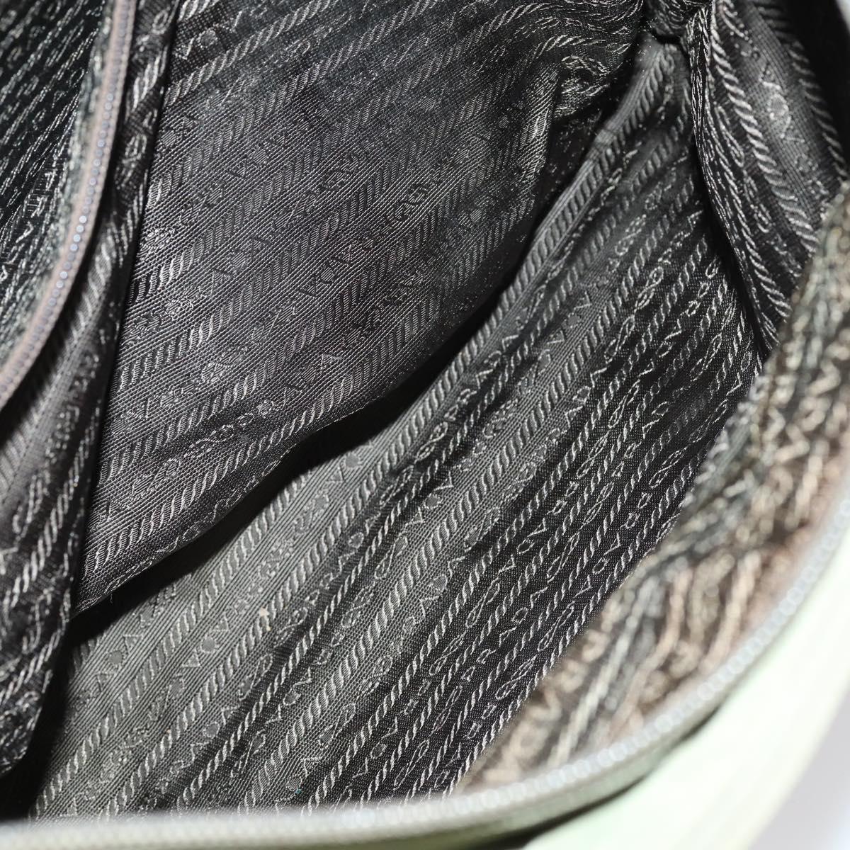 PRADA Bag Nylon 2Set Khaki Beige Auth BA5760