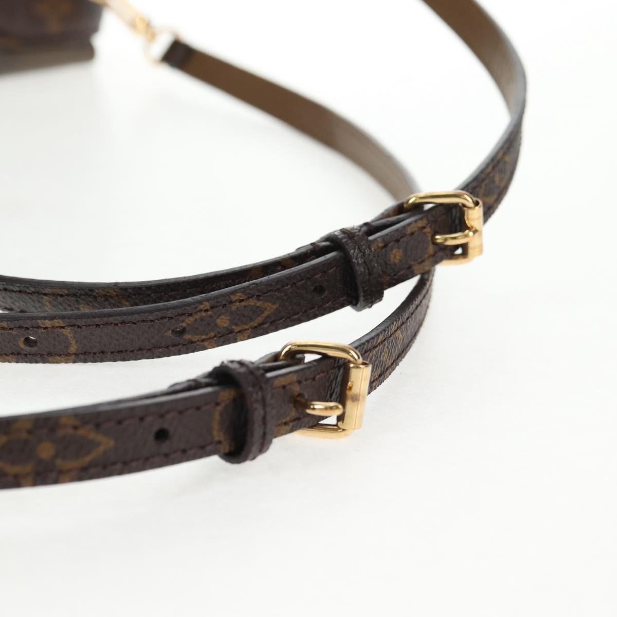 LOUIS VUITTON Monogram Vernis Hot Springs Backpack Khaki M54389 LV Auth BA5768A