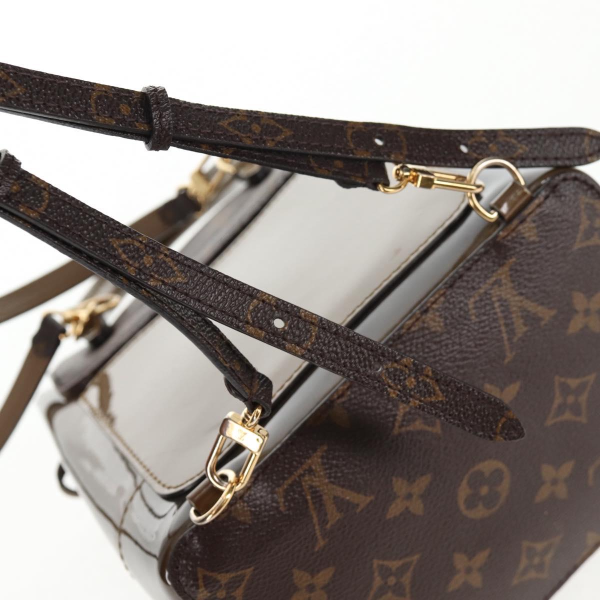 LOUIS VUITTON Monogram Vernis Hot Springs Backpack Khaki M54389 LV Auth BA5768V