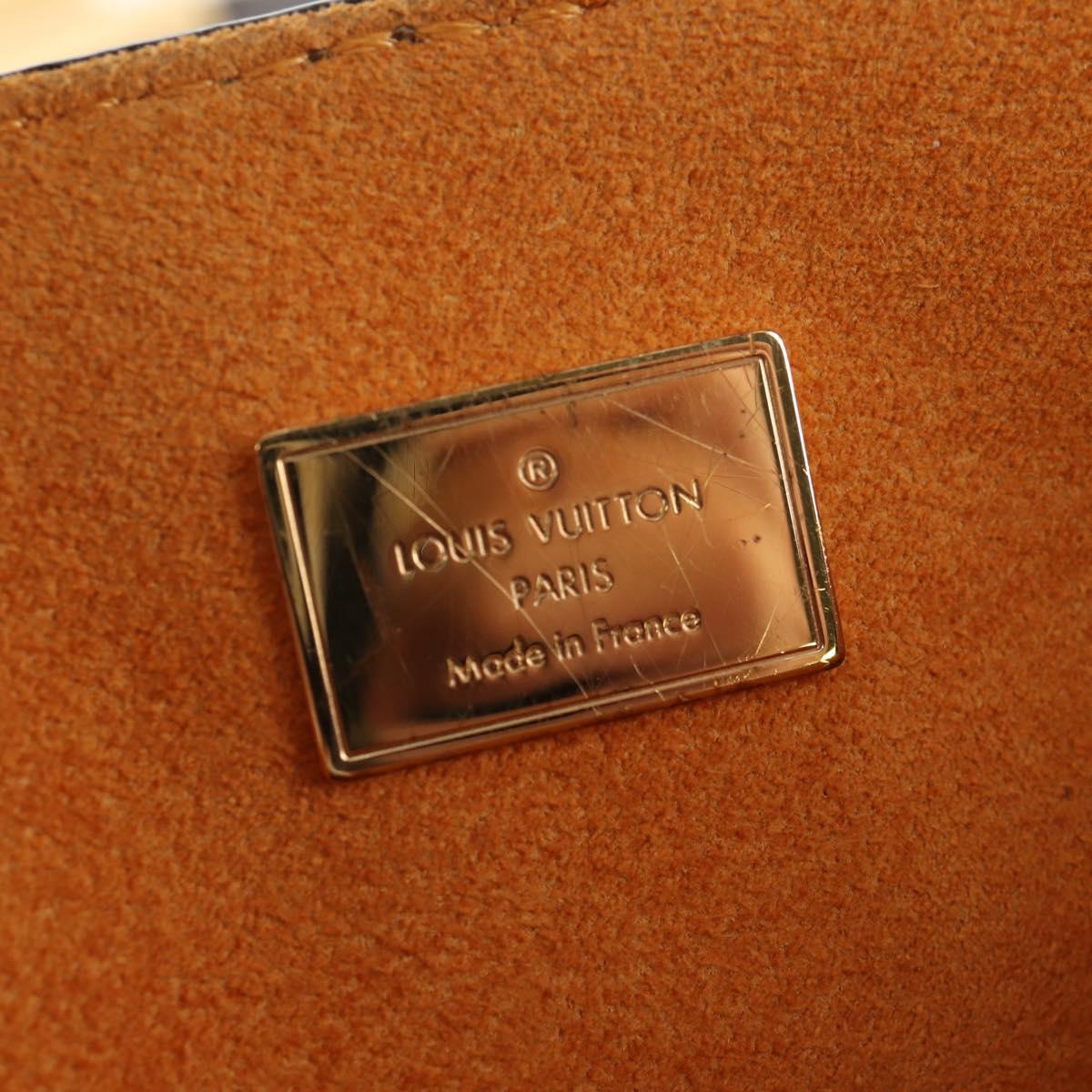 LOUIS VUITTON Monogram Vernis Hot Springs Backpack Khaki M54389 LV Auth BA5768A