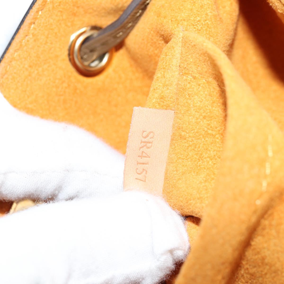 LOUIS VUITTON Monogram Vernis Hot Springs Backpack Khaki M54389 LV Auth BA5768A