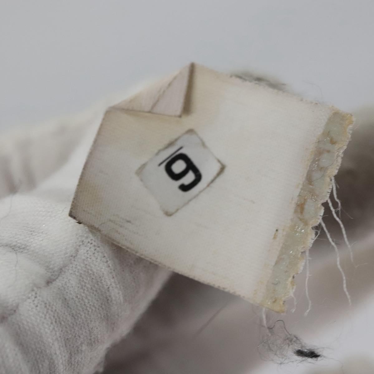 Stella MacCartney Chain Hand Bag Cotton 2way Black Auth BA579