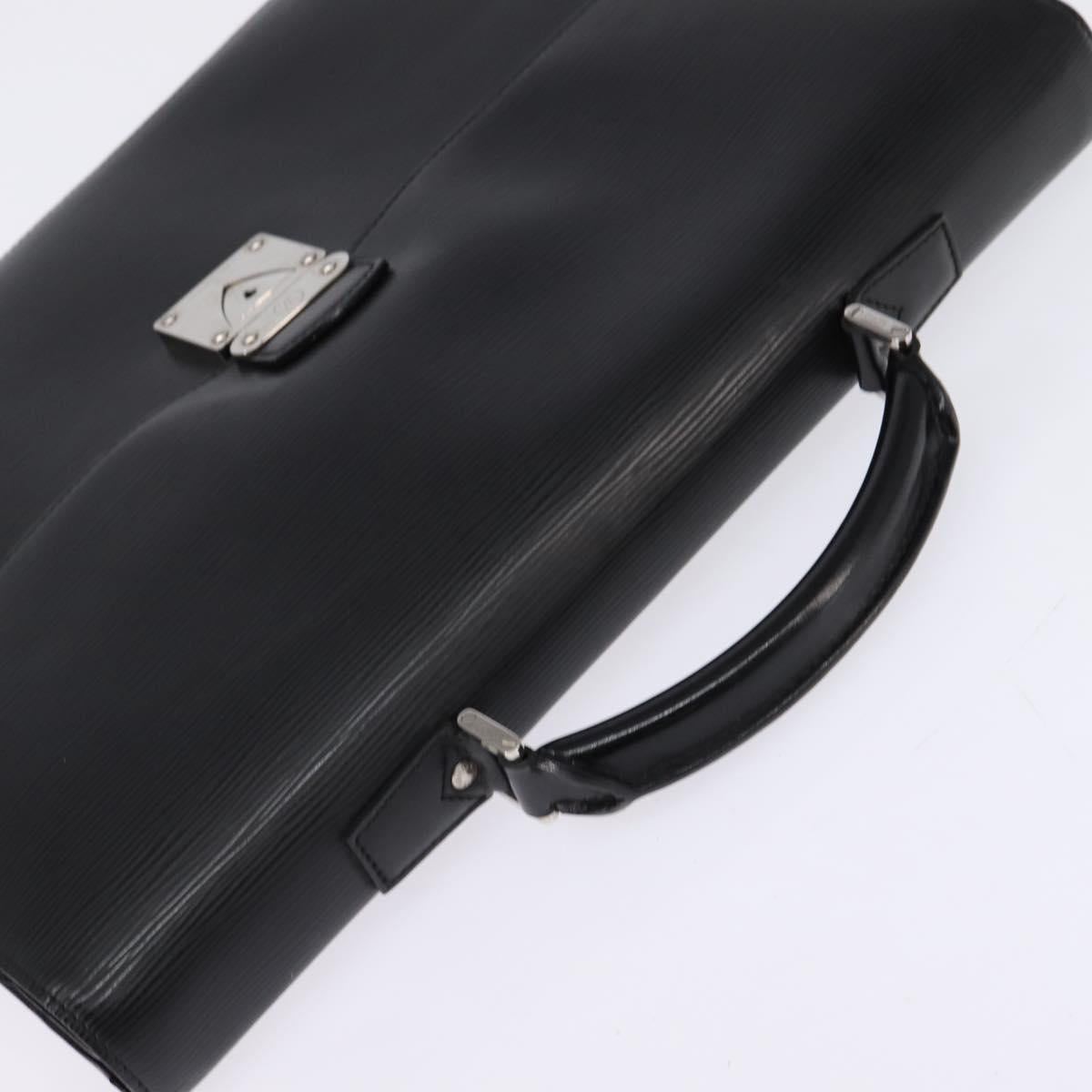LOUIS VUITTON Epi Laguito Business Bag Noir M54552 LV Auth BA5802