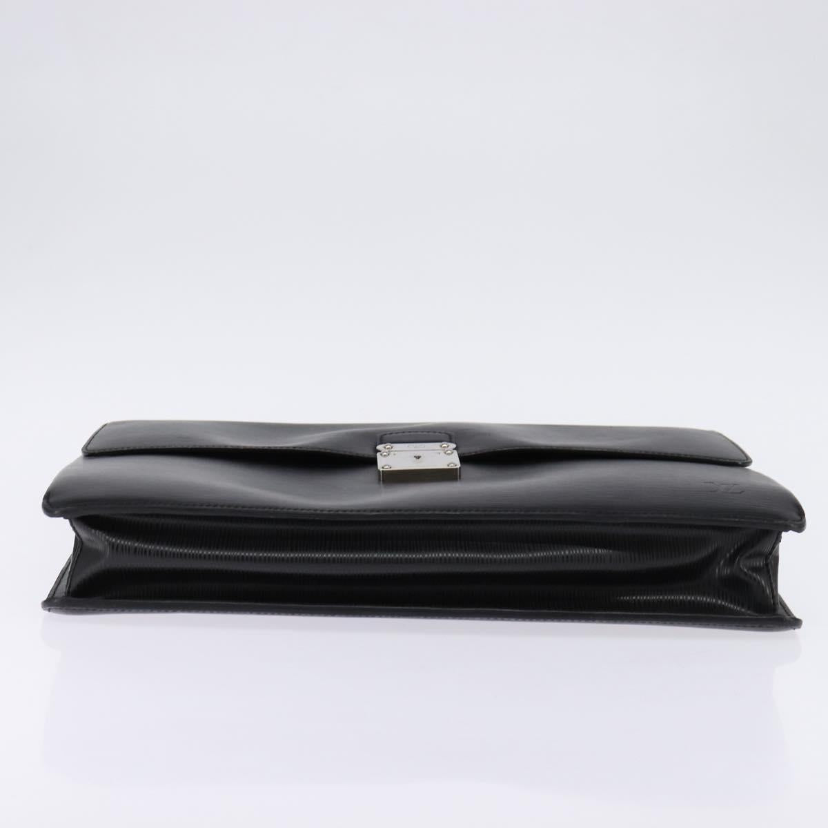 LOUIS VUITTON Epi Laguito Business Bag Noir M54552 LV Auth BA5802