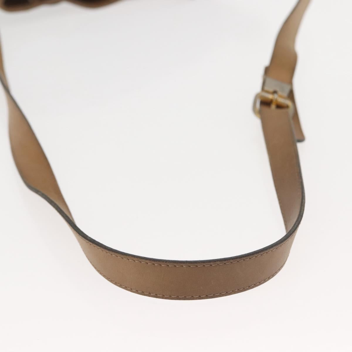 Christian Dior Honeycomb Canvas Shoulder Bag PVC Black Gold Auth BA5823