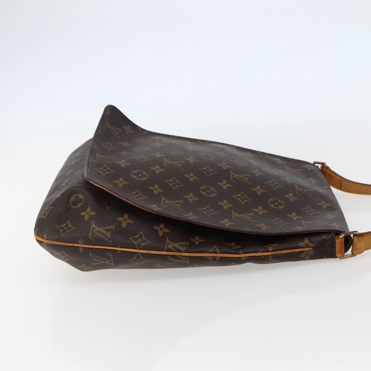 LOUIS VUITTON Monogram Musette Shoulder Bag M51256 LV Auth BA5831