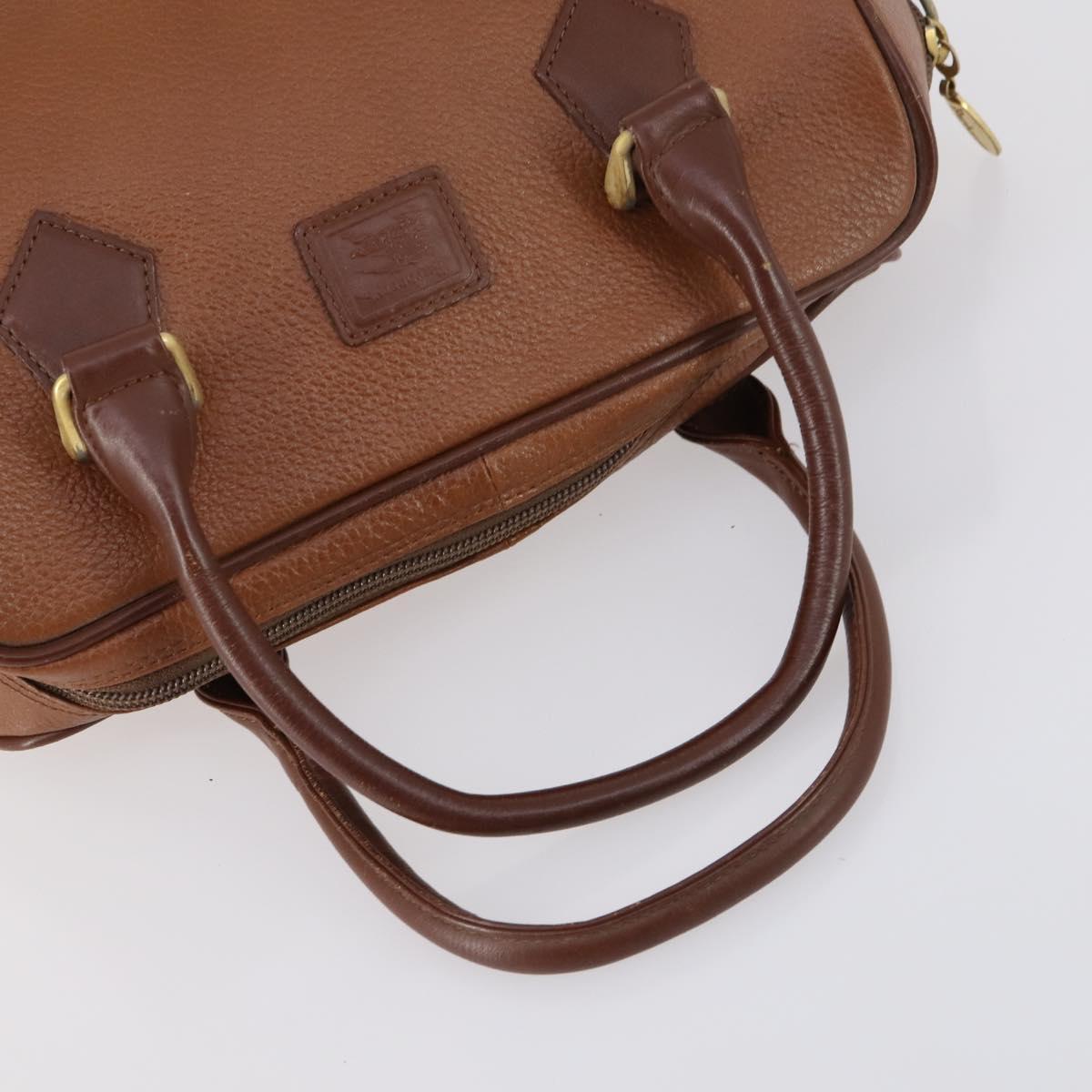 Burberrys Nova Check Shoulder Bag Leather 3Set Beige Brown black Auth BA5851