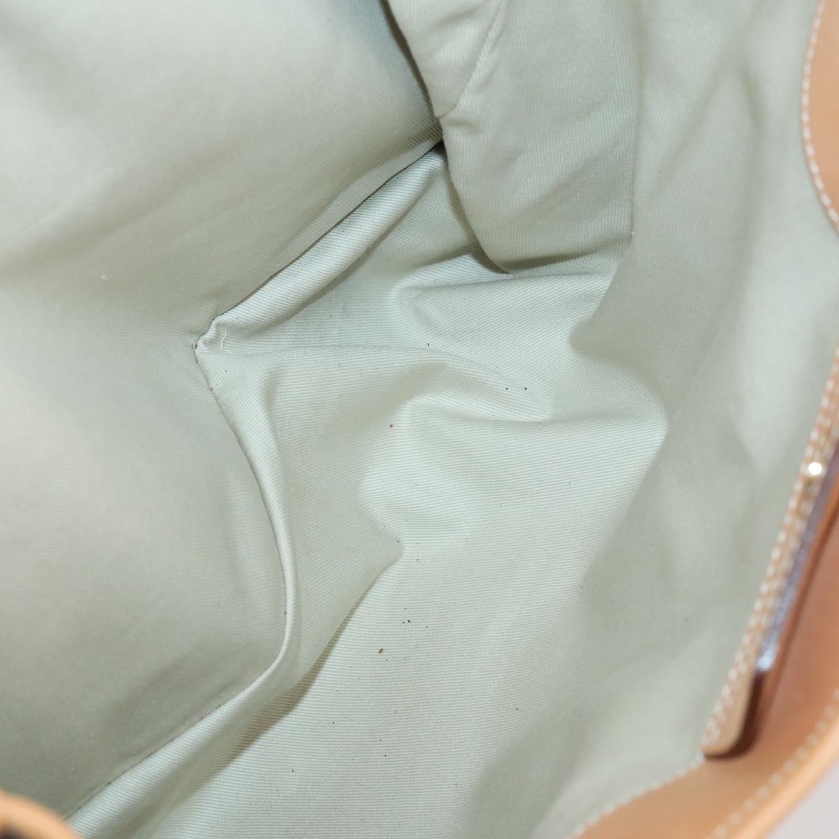 BALLY Loewe Shoulder Bag Canvas PVC Nylon 3Set Pink Brown Auth BA5852