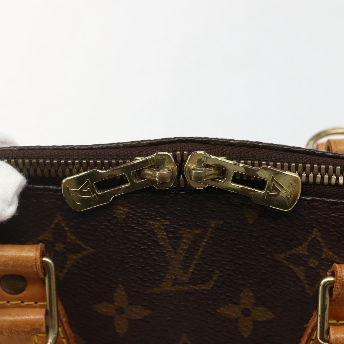 LOUIS VUITTON Monogram Alma Hand Bag M51130 LV Auth BA5855