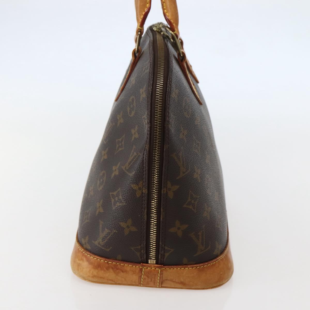 LOUIS VUITTON Monogram Alma Hand Bag M51130 LV Auth BA5855