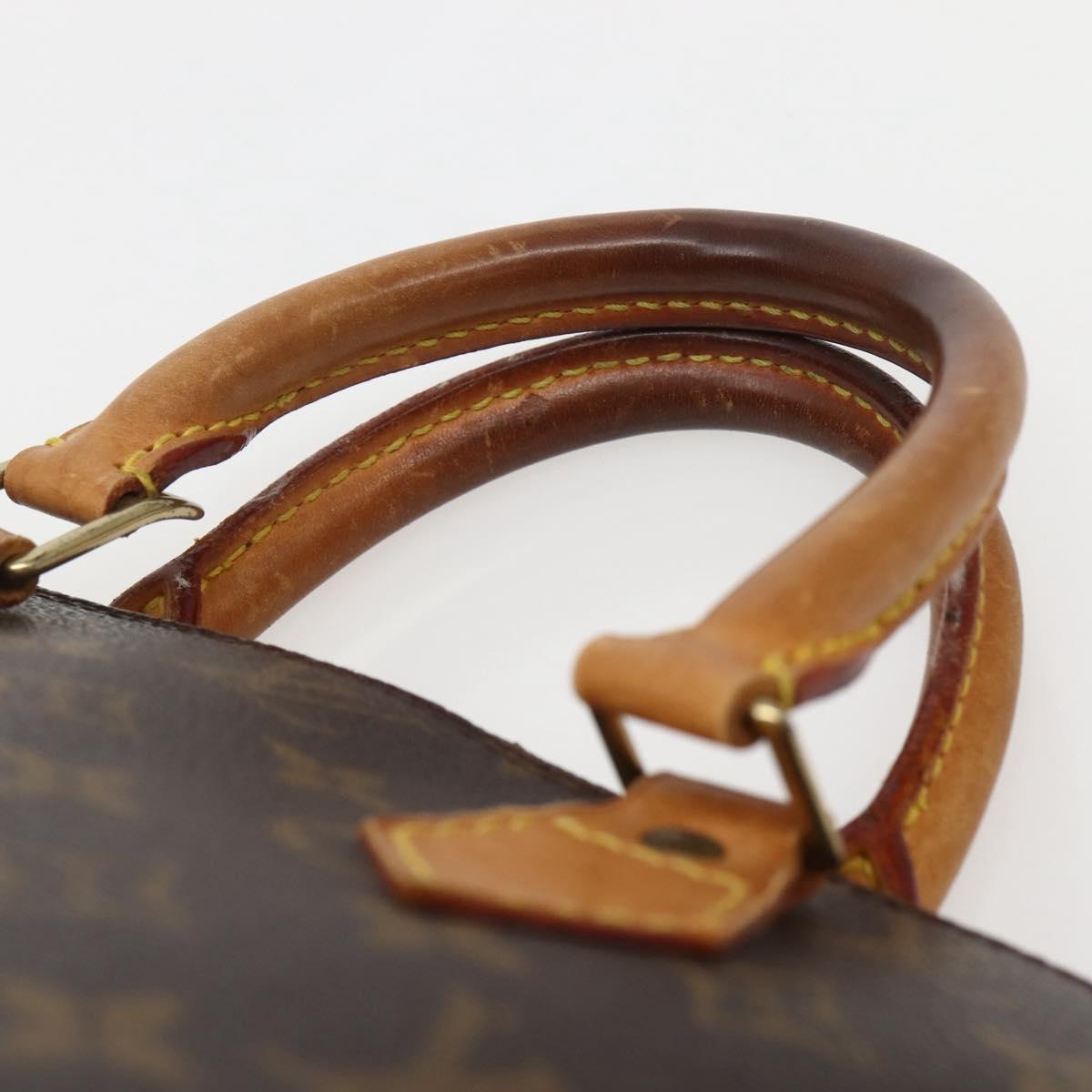 LOUIS VUITTON Monogram Alma Hand Bag M51130 LV Auth BA5855