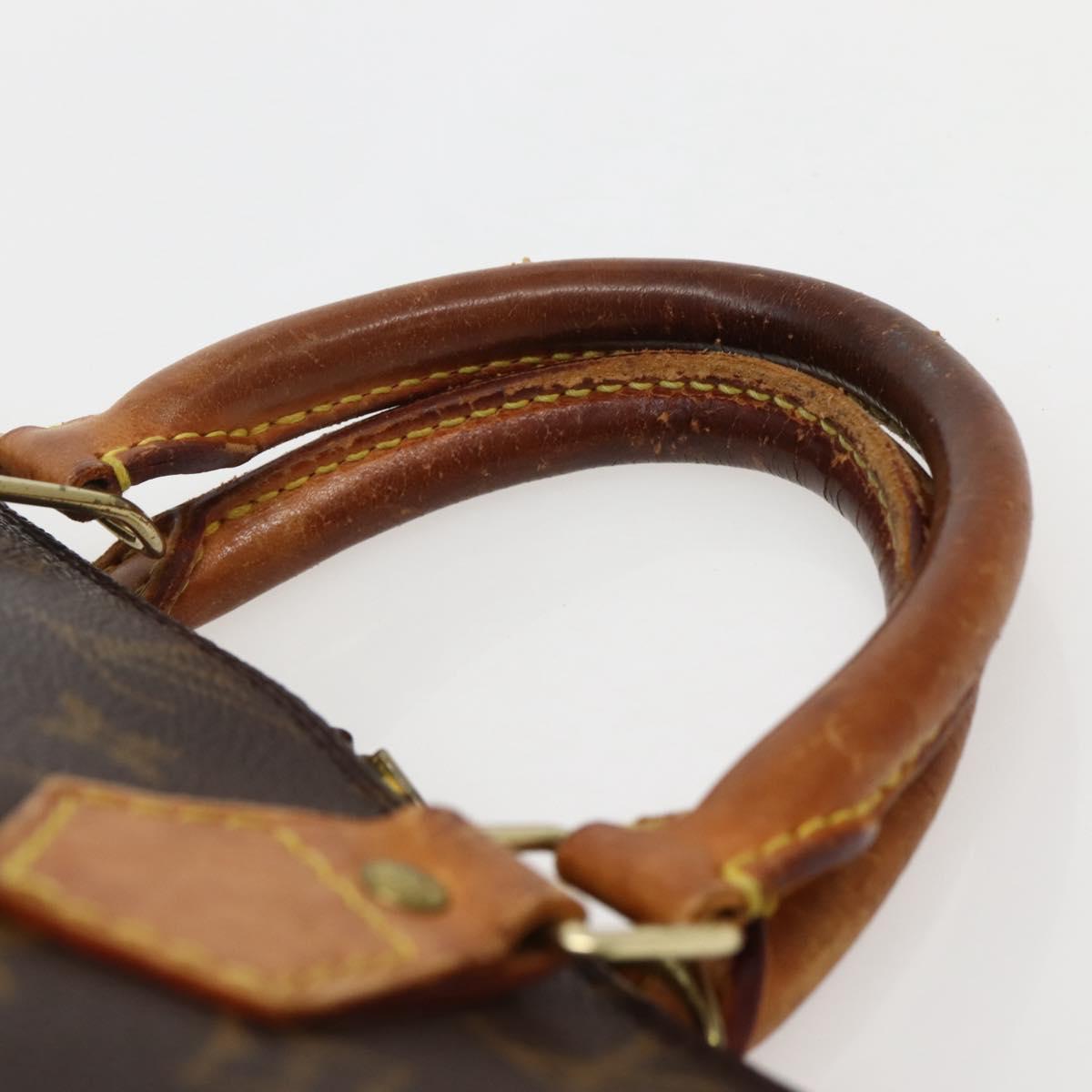 LOUIS VUITTON Monogram Alma Hand Bag M51130 LV Auth BA5858