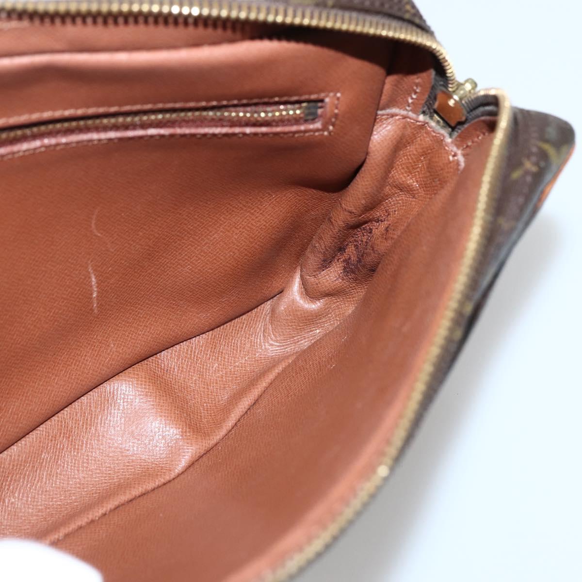 LOUIS VUITTON Monogram Marly Dragonne GM Clutch Bag M51825 LV Auth BA5859