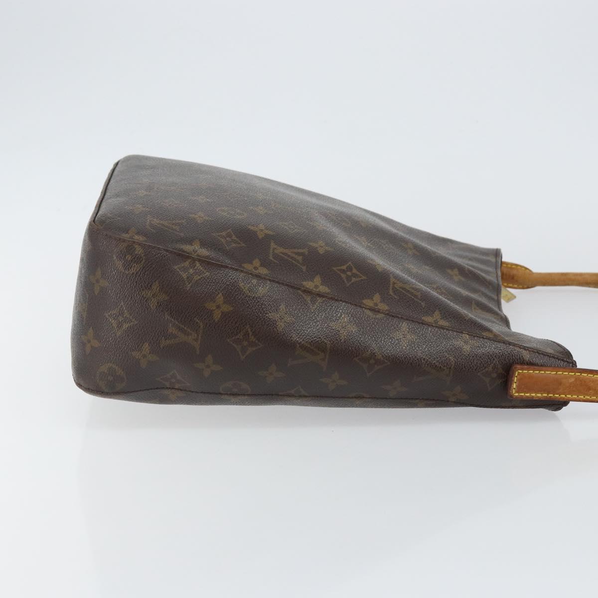 LOUIS VUITTON Monogram Looping GM Shoulder Bag M51145 LV Auth BA5893