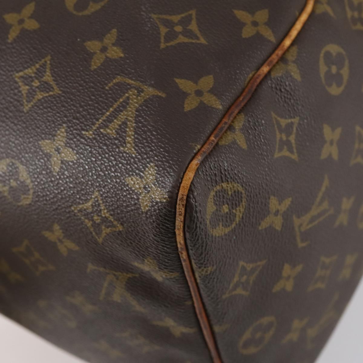 LOUIS VUITTON Monogram Keepall 45 Boston Bag M41428 LV Auth BA5907