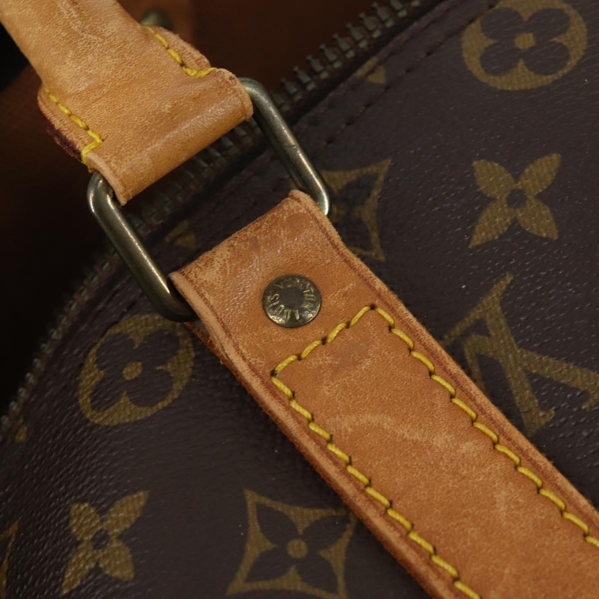 LOUIS VUITTON Monogram Keepall 45 Boston Bag M41428 LV Auth BA5907