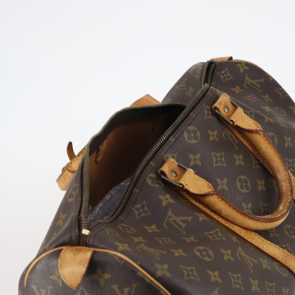 LOUIS VUITTON Monogram Keepall 45 Boston Bag M41428 LV Auth BA5907
