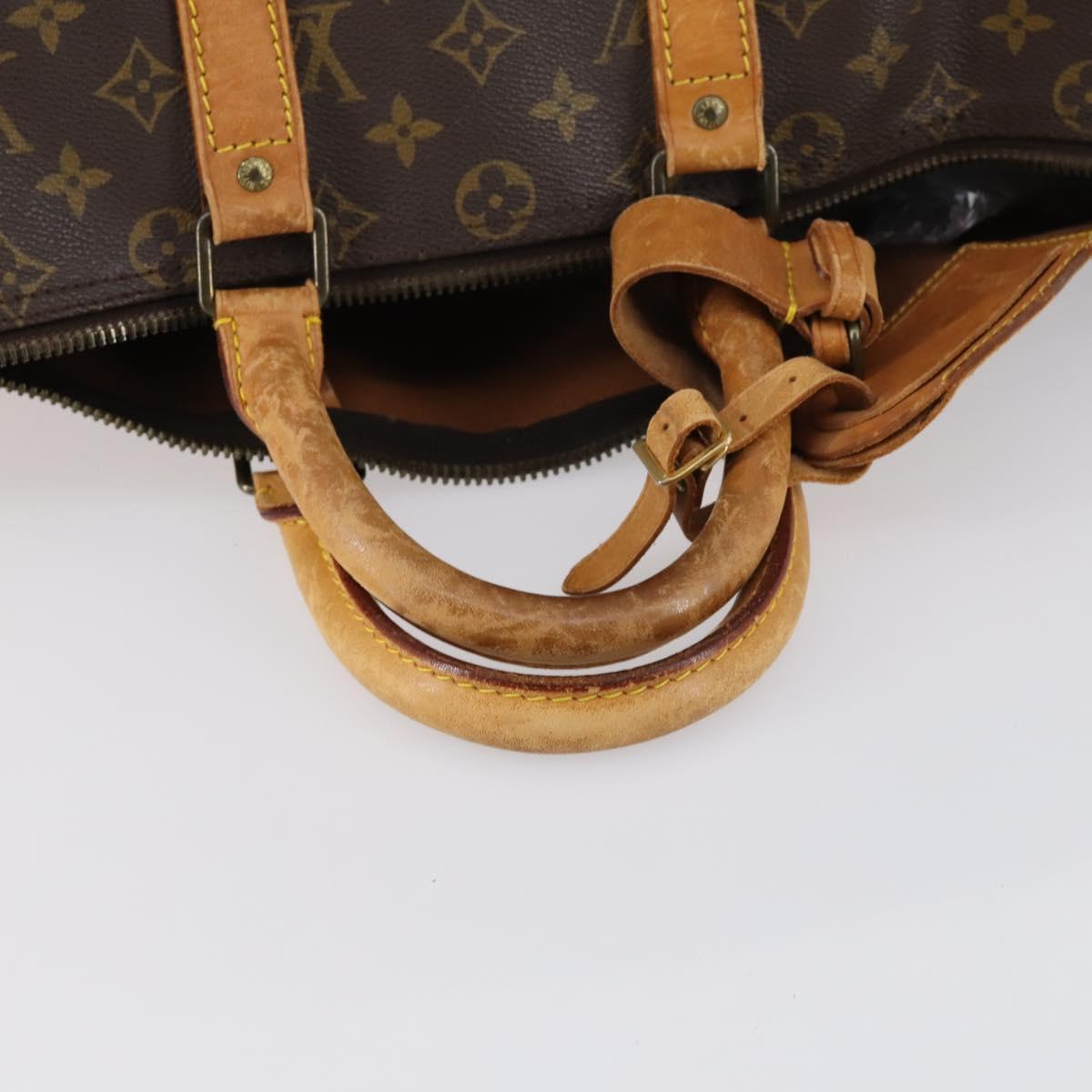 LOUIS VUITTON Monogram Keepall 45 Boston Bag M41428 LV Auth BA5907