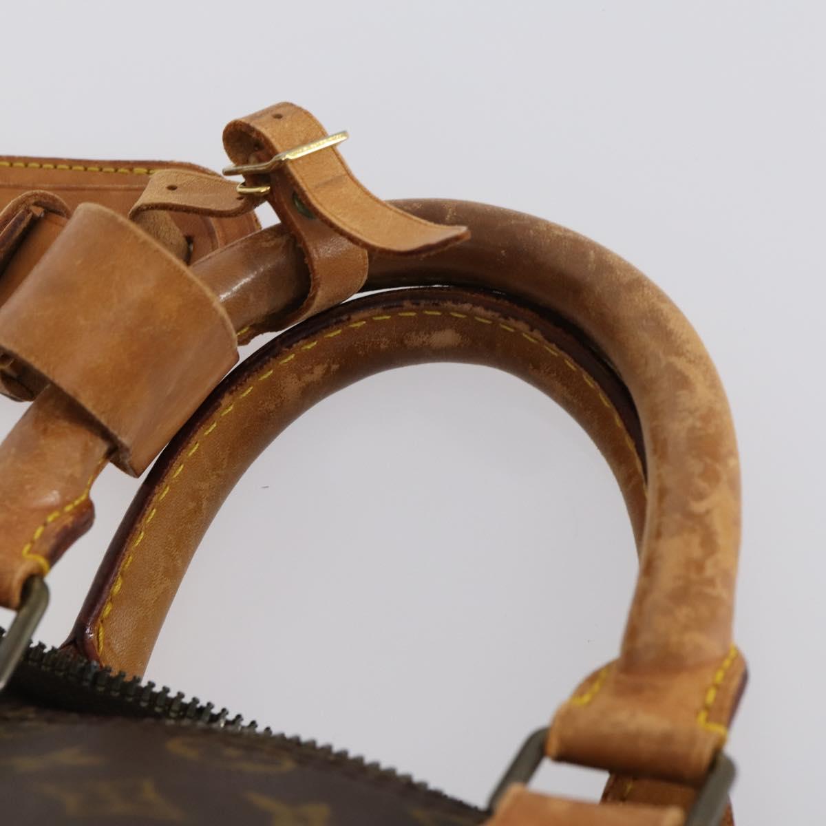 LOUIS VUITTON Monogram Keepall 45 Boston Bag M41428 LV Auth BA5907