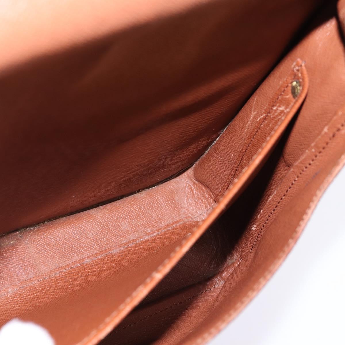 LOUIS VUITTON Monogram Cartouchiere GM Shoulder Bag M51252 LV Auth BA5913