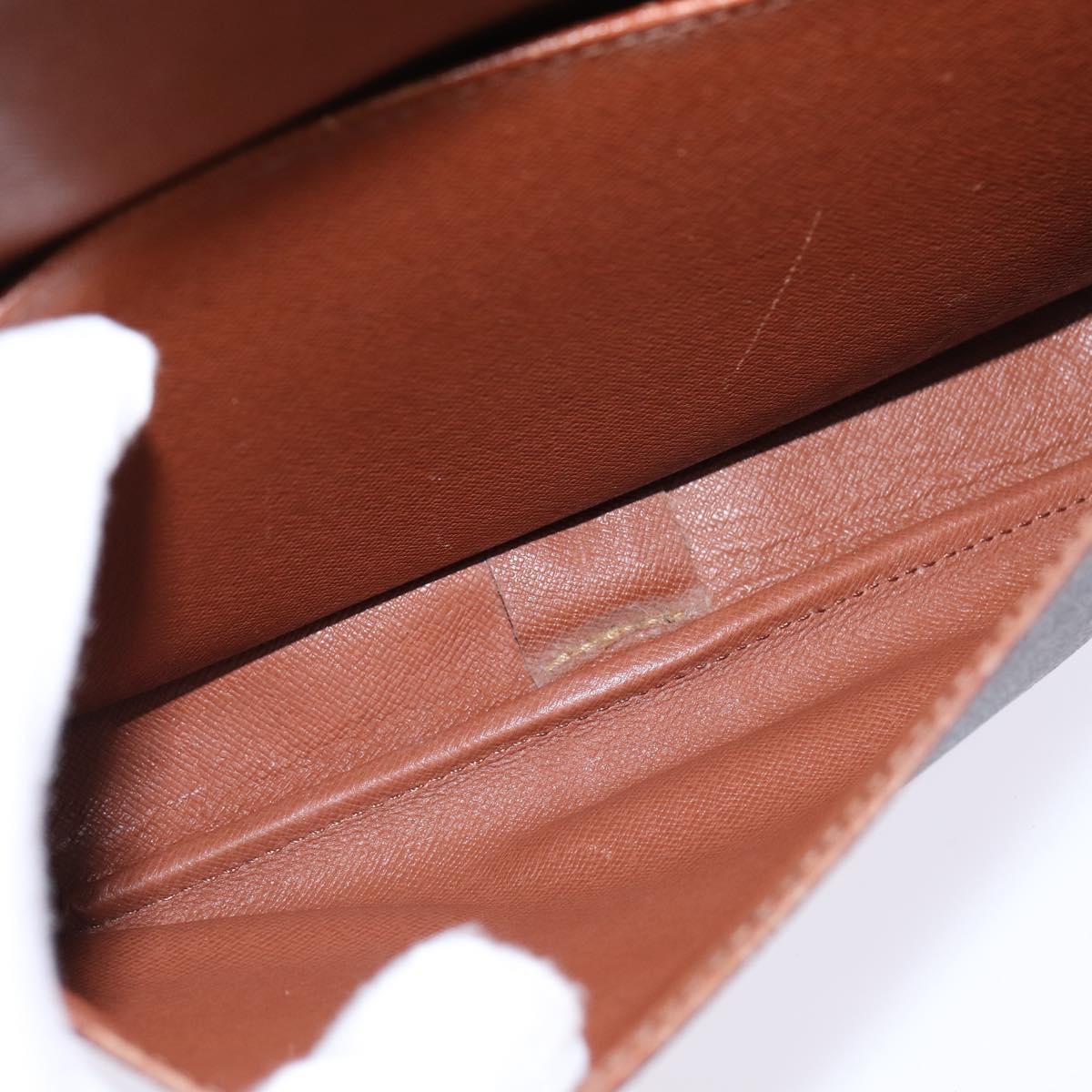 LOUIS VUITTON Monogram Cartouchiere GM Shoulder Bag M51252 LV Auth BA5913