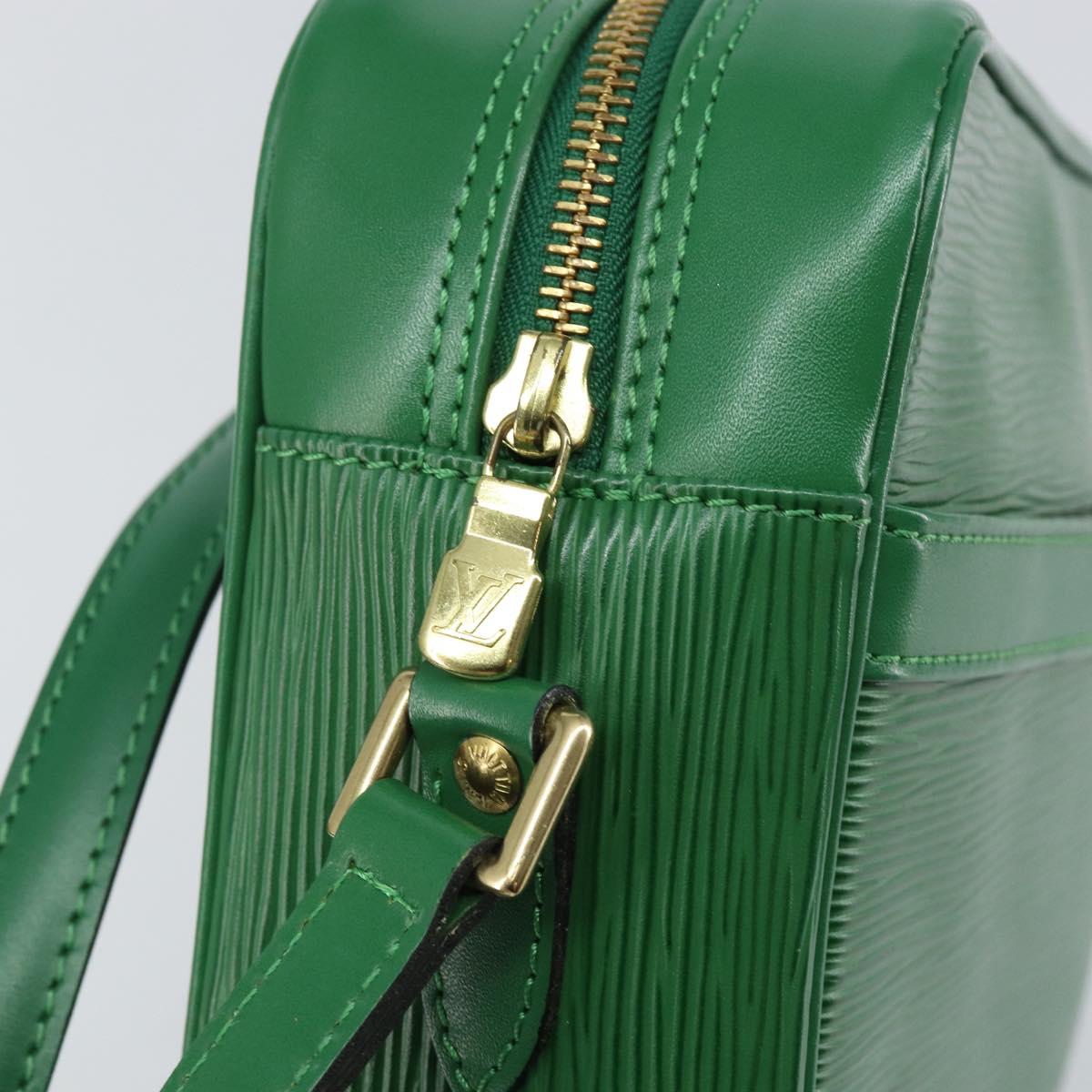 LOUIS VUITTON Epi Trocadero 27 Shoulder Bag Green M52314 LV Auth BA5916