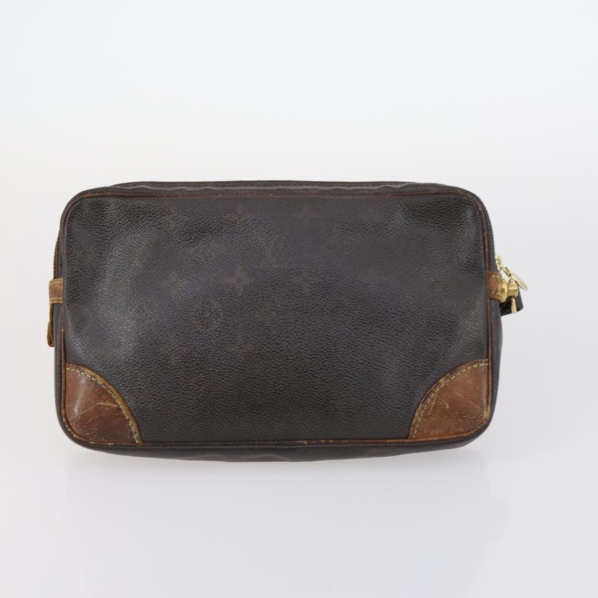 LOUIS VUITTON Monogram Clutch Bag 3 Set LV Auth BA5918