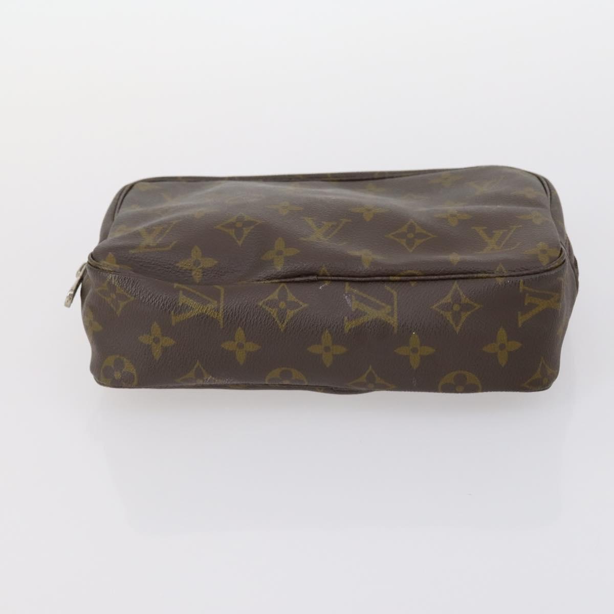 LOUIS VUITTON Monogram Clutch Bag 3 Set LV Auth BA5918