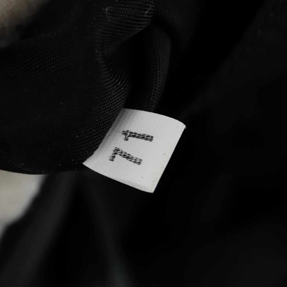 PRADA Sports Boston Bag Nylon Gray Silver Auth BA5947