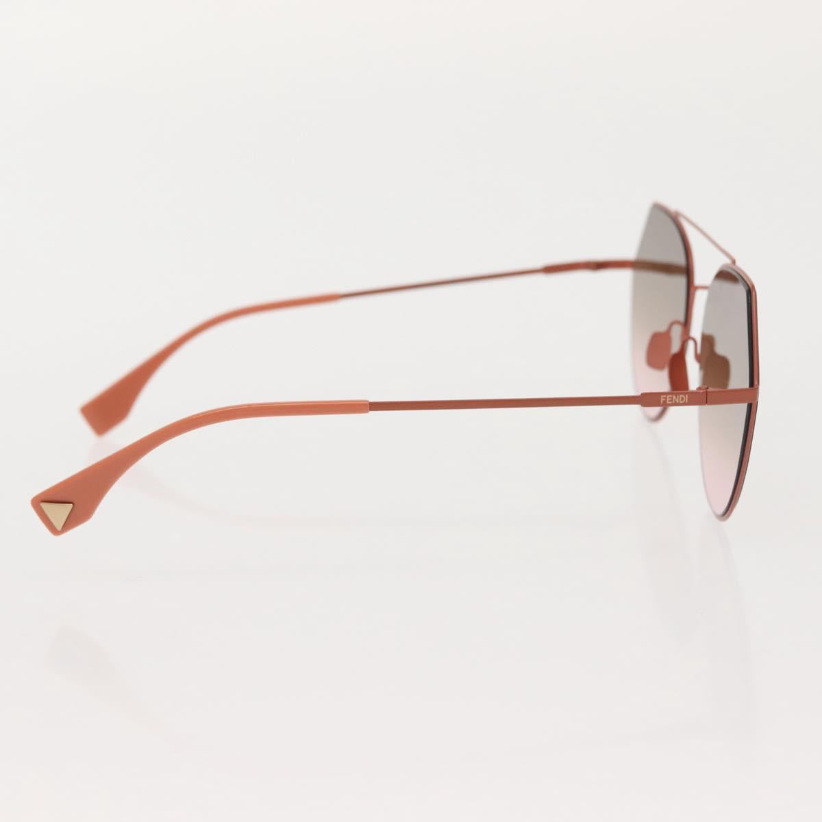 FENDI Sunglasses Plastic Pink Auth BA5954